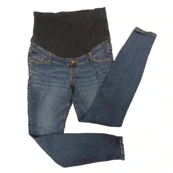 Thyme Maternity Skinny Jeans Size  Medium - Picture 1 of 7